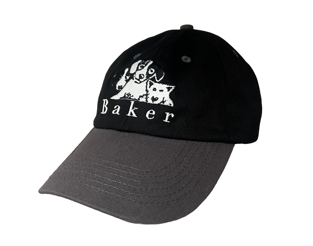 BAKER WHERE MY DOGS AT? SNAPBACK HAT BLACK