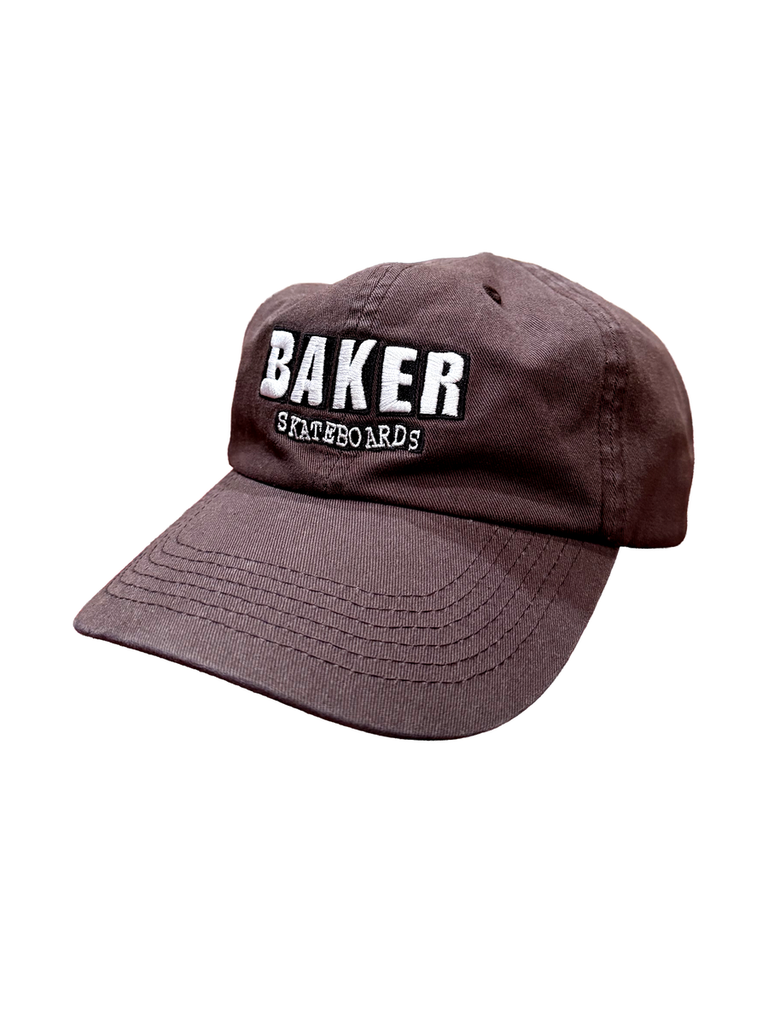 BAKER CLASSIC LOGO DAD HAT BROWN