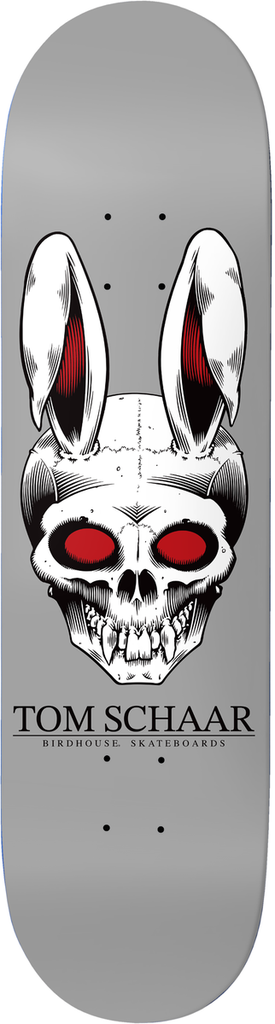 BIRDHOUSE TOM SCHAAR RABBIT SKULL DECK 8.38