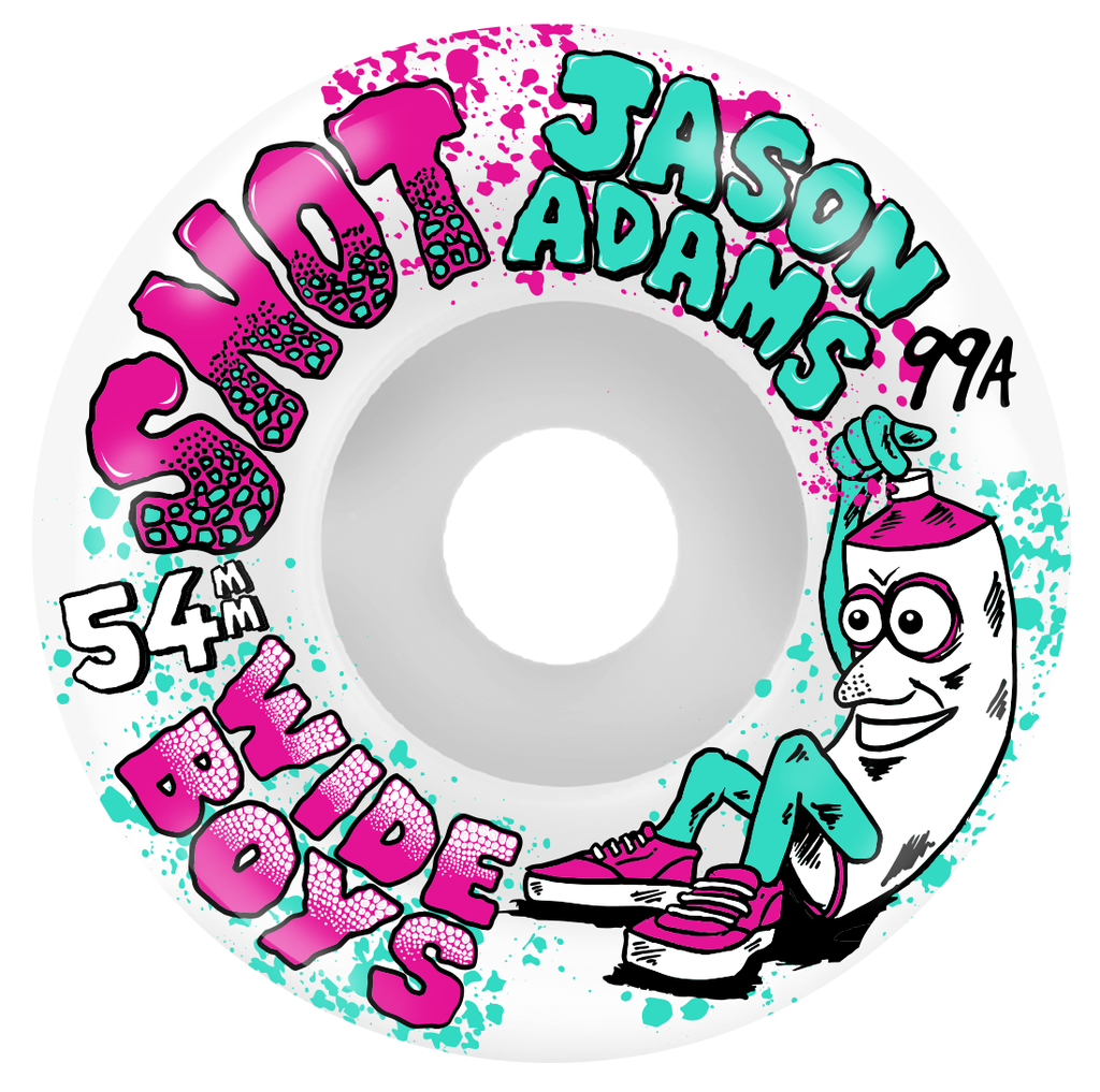 SNOT JASON ADAMS SPRAY CAN WIDE BOYS 54MM 99A (Set of 4)