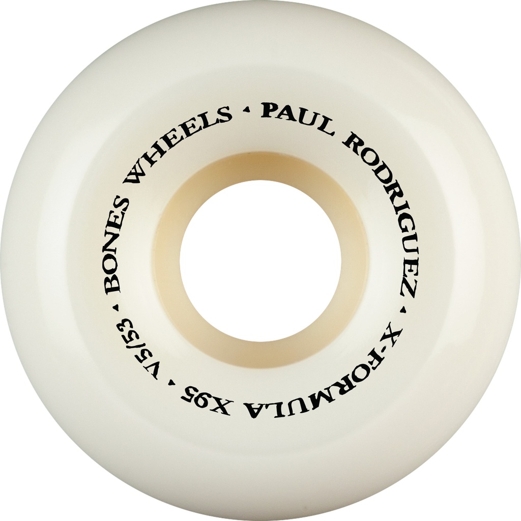 BONES X-FORMULA P-ROD SWITCH HEEL V5 SIDECUTS 53MM 95A (Set of 4)