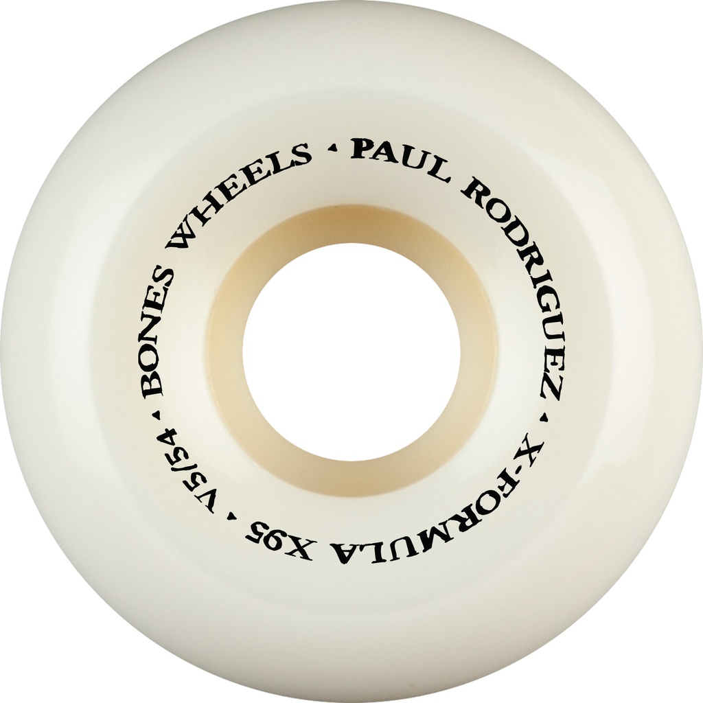 BONES X-FORMULA P-ROD SWITCH HEEL V5 SIDECUTS 54MM 95A (Set of 4)
