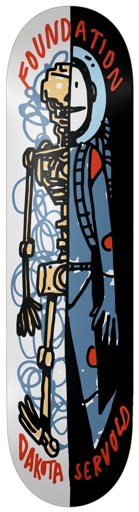 FOUNDATION DAKOTA SERVOLD ASTRODROID DECK 8.25
