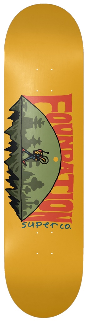 FOUNDATION TEAM SPACE HIKER DECK 8.38