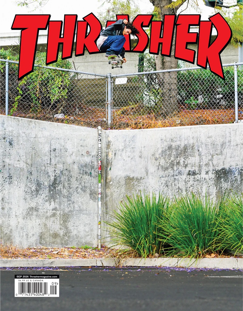 THRASHER MAGAZINE SEPTEMBER 2026