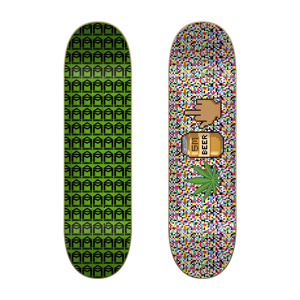 SK8MAFIA TEAM DIGI FOO DECK 8.5