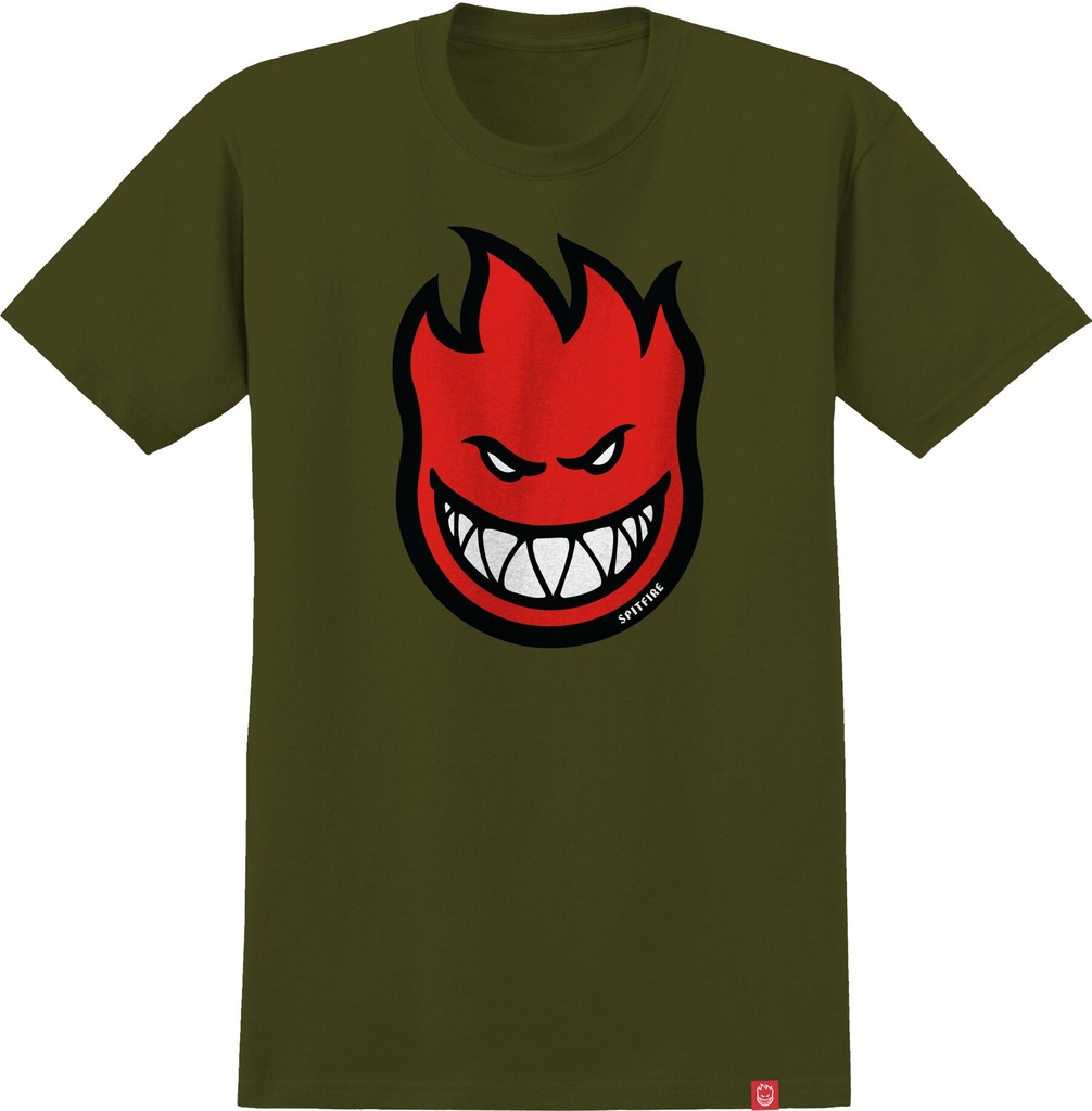 SPITFIRE BIGHEAD FILL MILITARY GREEN/RED SS M