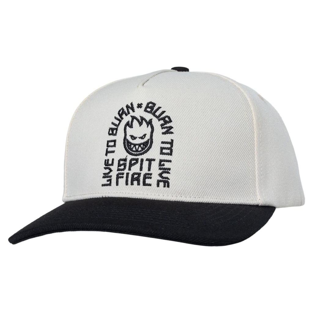 SPITFIRE LTB ARCH SNAPBACK OFF WHITE