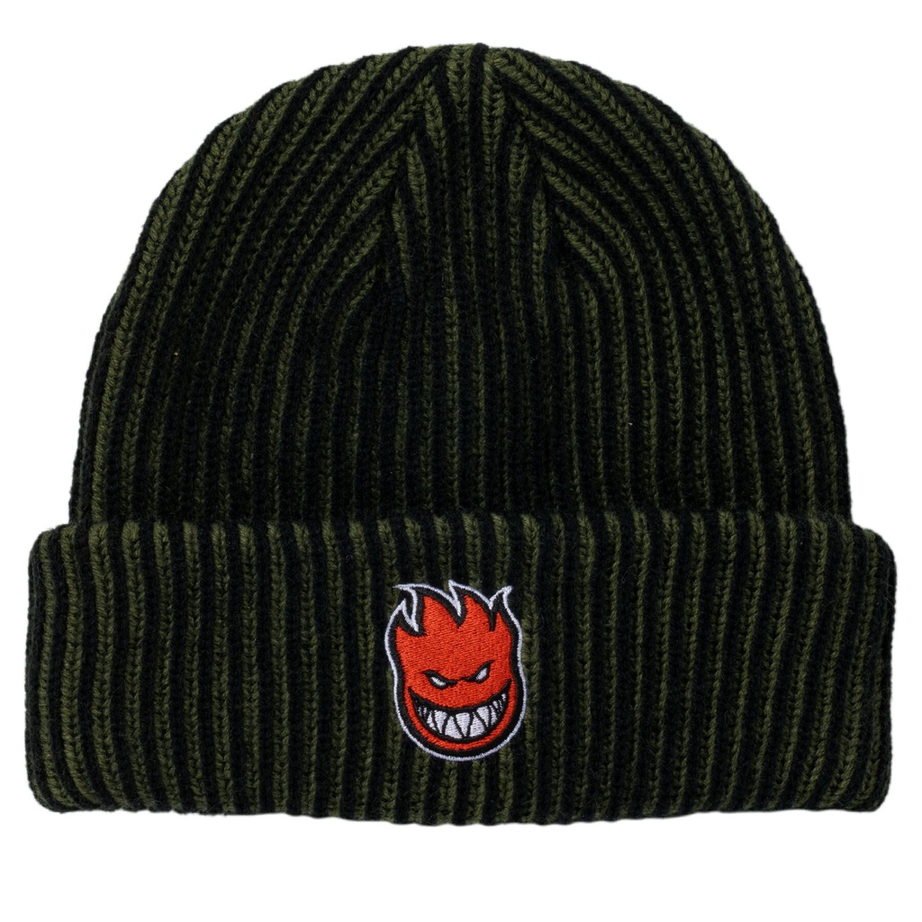 SPITFIRE BIGHEAD FILL CUFF BEANIE OLIVE