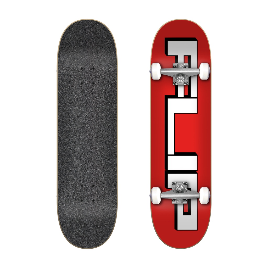 FLIP SQUARE LOGO RED COMPLETE 8.0