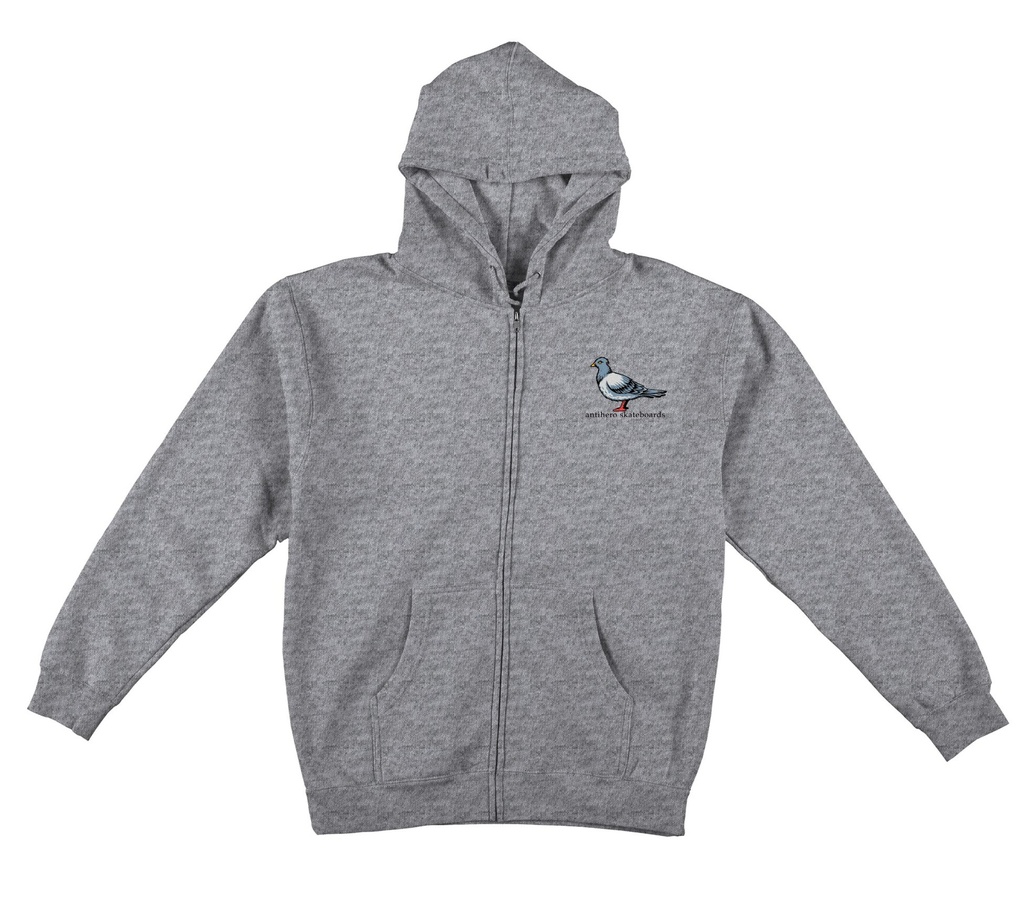 ANTI-HERO LIL PIGEON EMB GREY HD/ZIP XL