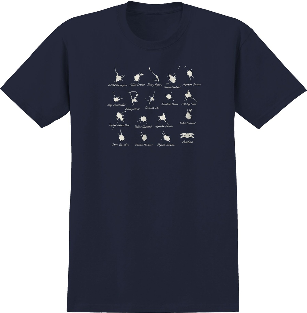 ANTI-HERO DAMN PIGEONS NAVY SS XL