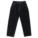 KROOKED SUN HEART CARPENTER BLACK PANTS 34