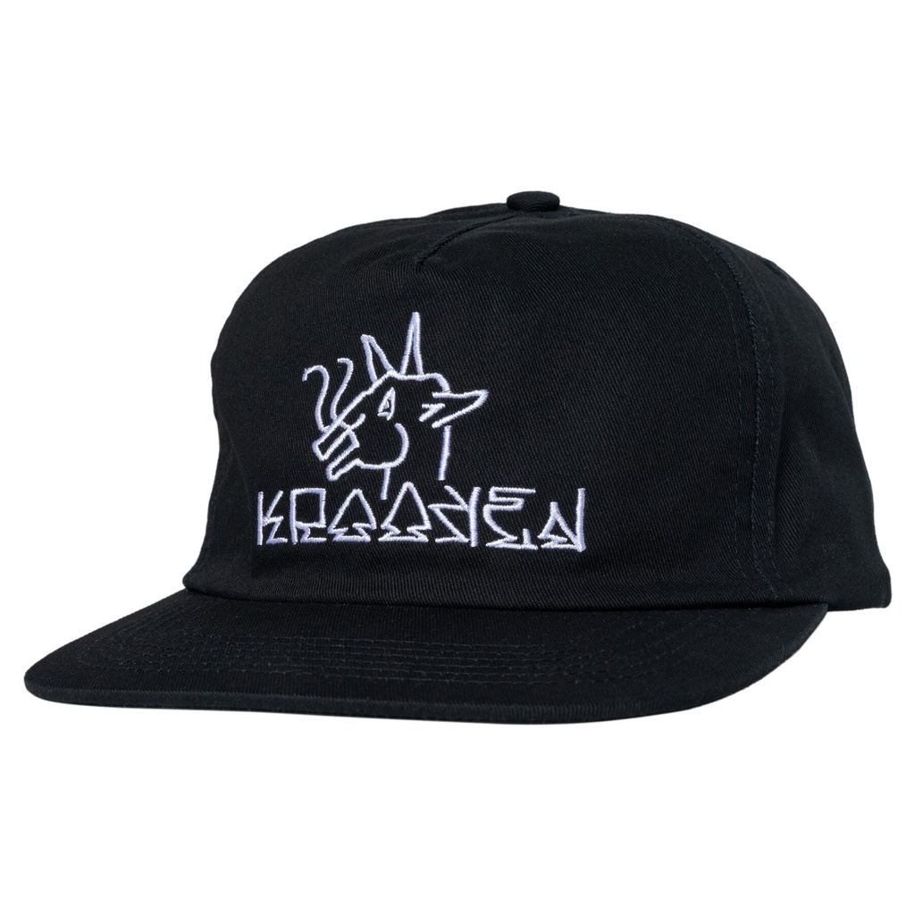 KROOKED TARRAGON SNAPBACK BLACK