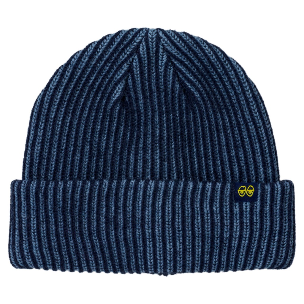 KROOKED EYES CUFF BEANIE NAVY
