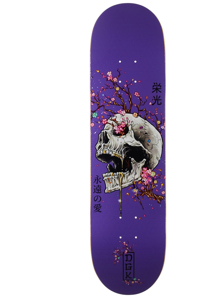 DGK TEAM ANCESTRY PURPLE DECK 8.1