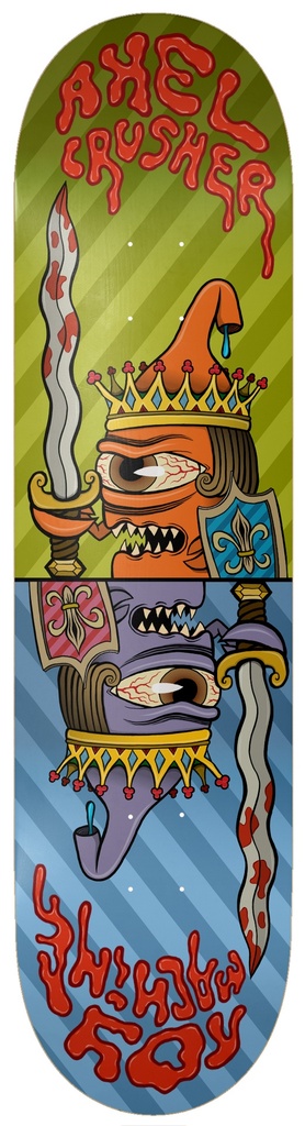 TOY MACHINE AXEL CRUYSBERGHS KING CARD DECK 8.38