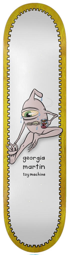 TOY MACHINE GEORGIA MARTIN STRETCH DECK 8.25