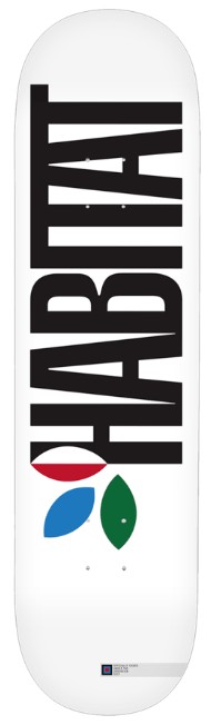 HABITAT TEAM APEX TWIN TAIL DECK 8.25