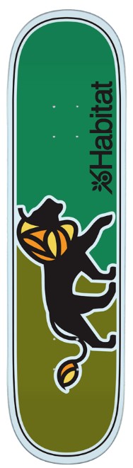 HABITAT TEAM LION DECK 8.75