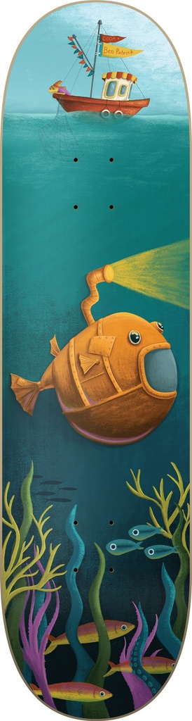 CODA BEN PATRICK SUBMARINE DECK 8.25