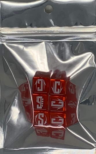 THE GAME OF SKATE TRADING CARD GAME 1ST EDITION DICE SET