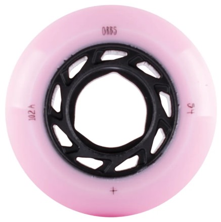 ORBS GHOST LITES PINK/BLACK 54MM 102A (Set of 4)