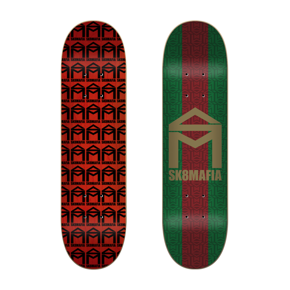 SK8MAFIA TEAM HOUSE LOGO GG FAM MICRO DECK 6.0 X 23.5