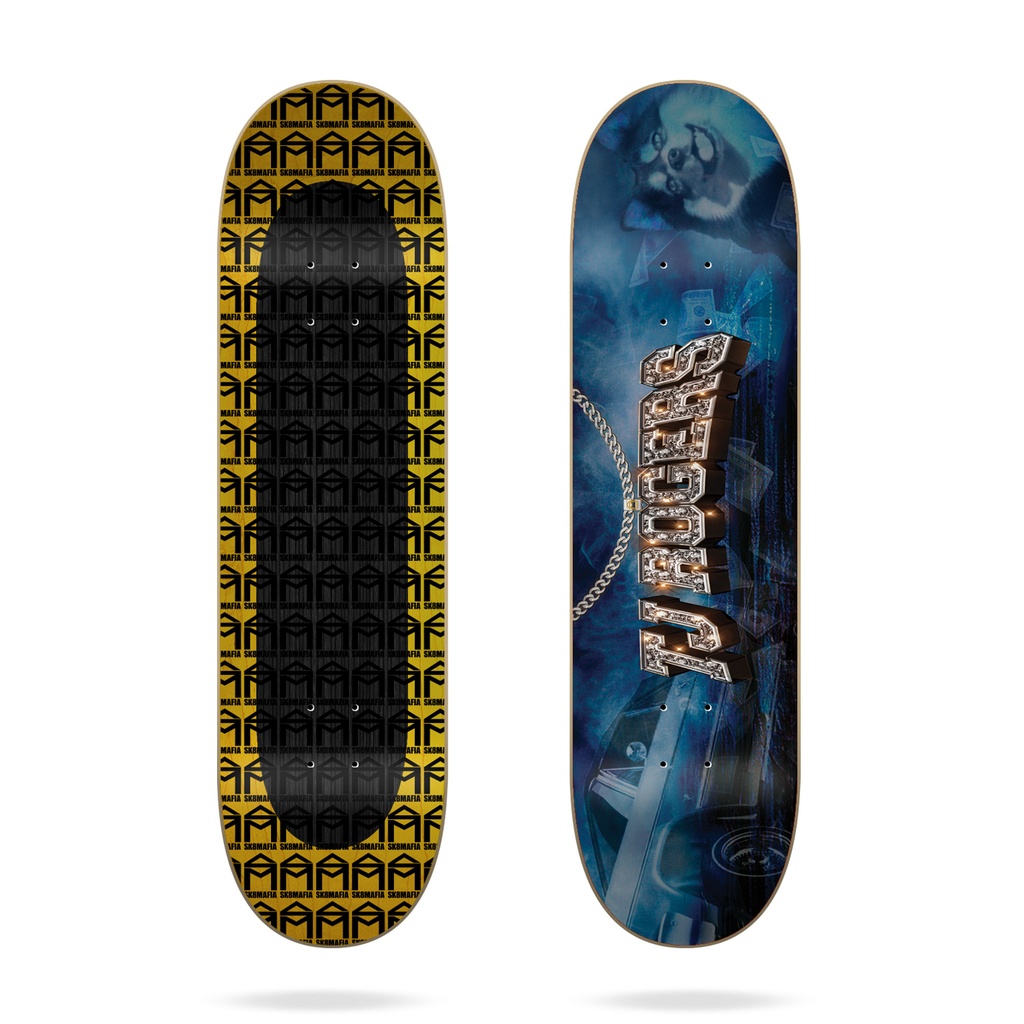 SK8MAFIA ROGERS BANG IMPACT LIGHT DECK 8.25