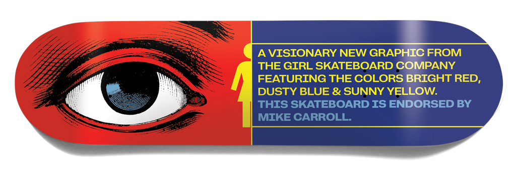 GIRL CARROLL FOLLIES DECK 8.5