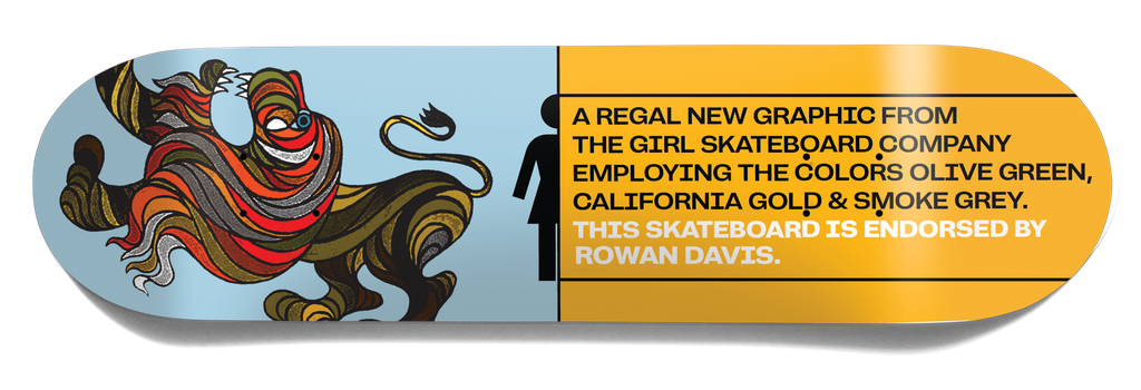 GIRL DAVIS FOLLIES DECK 8.5