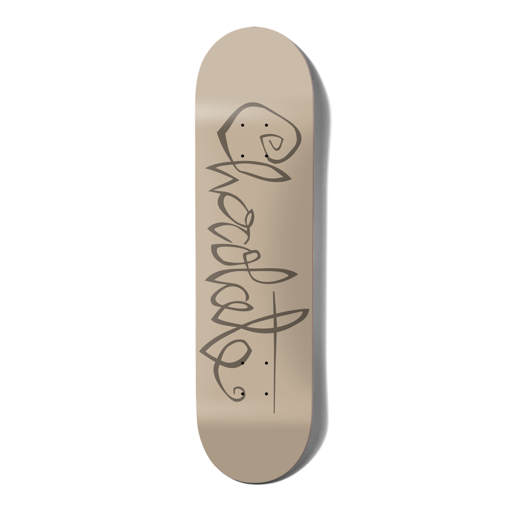 CHOCOLATE CAPPS OG SCRIPT DECK 8.25