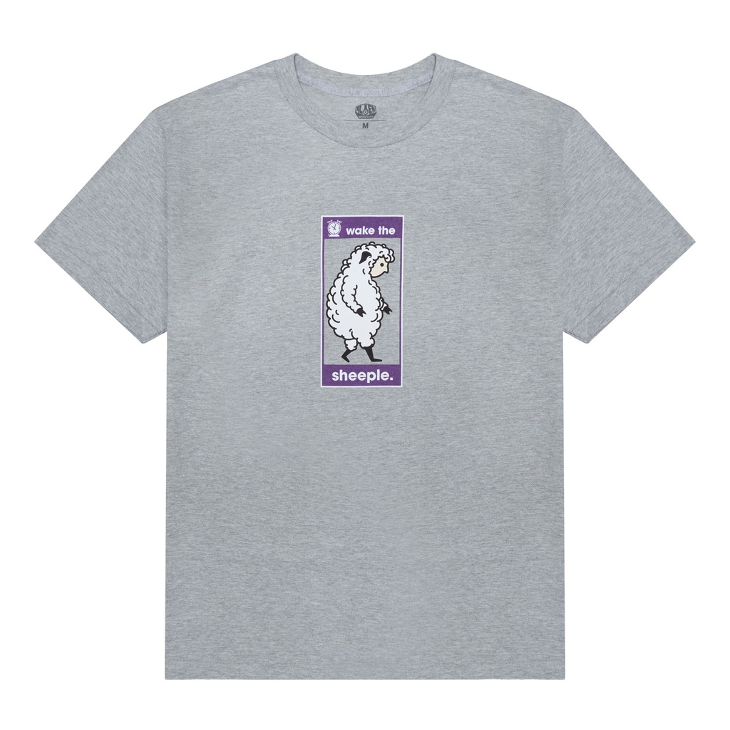 ALIEN WORKSHOP WAKE THE SHEEPLE HEATHER GREY SS XL
