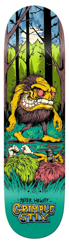 ANTI-HERO HEWITT GRIMPLE STIX GRYPTIDS DECK 8.65