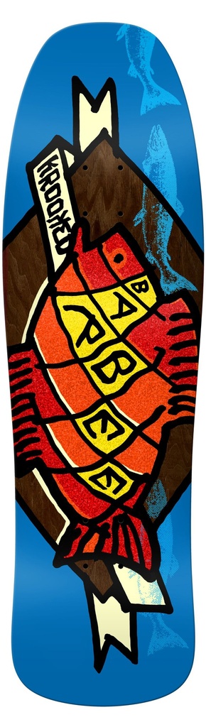 KROOKED BARBEE TROPHY SHAPED DECK 9.50