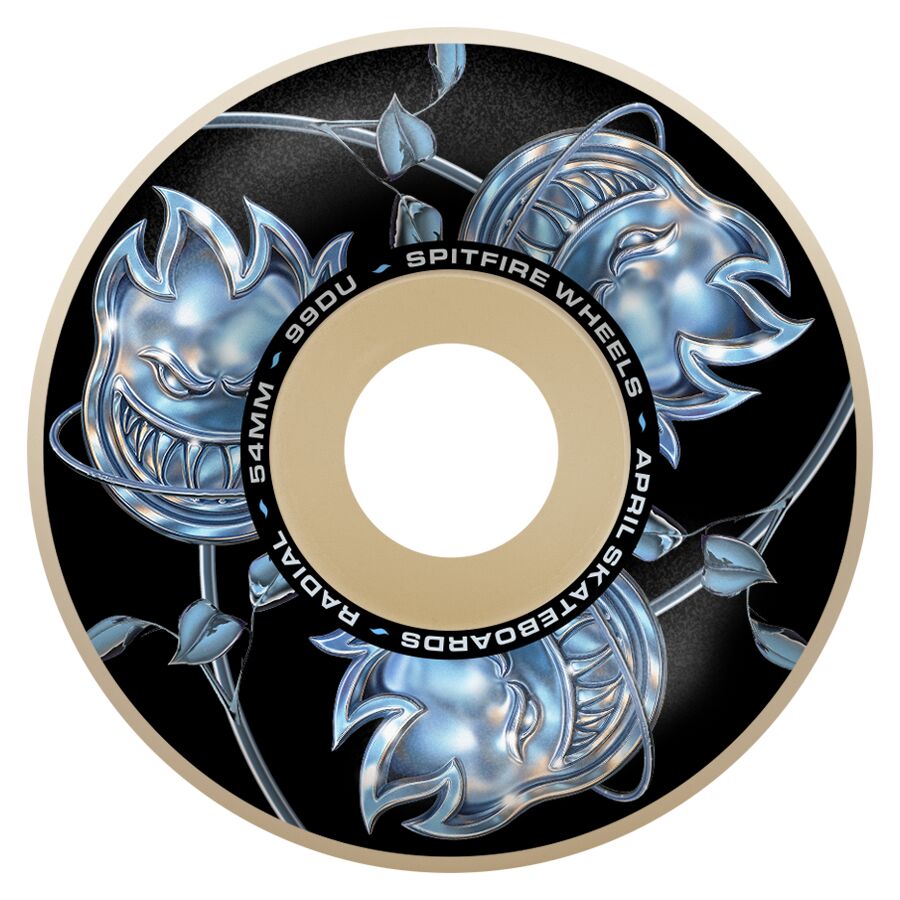 SPITFIRE FORMULA FOUR APRIL BIGHEAD ROSE RADIAL 54MM 99D (Set of 4)