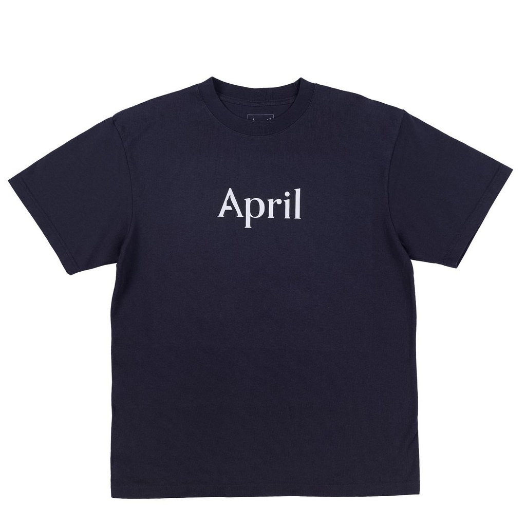 APRIL OG LOGO NAVY SS M