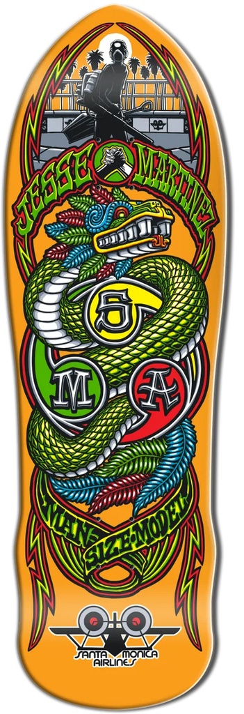 SMA JESSE MARTINEZ SHAPED DECK 9.25 X 32.25