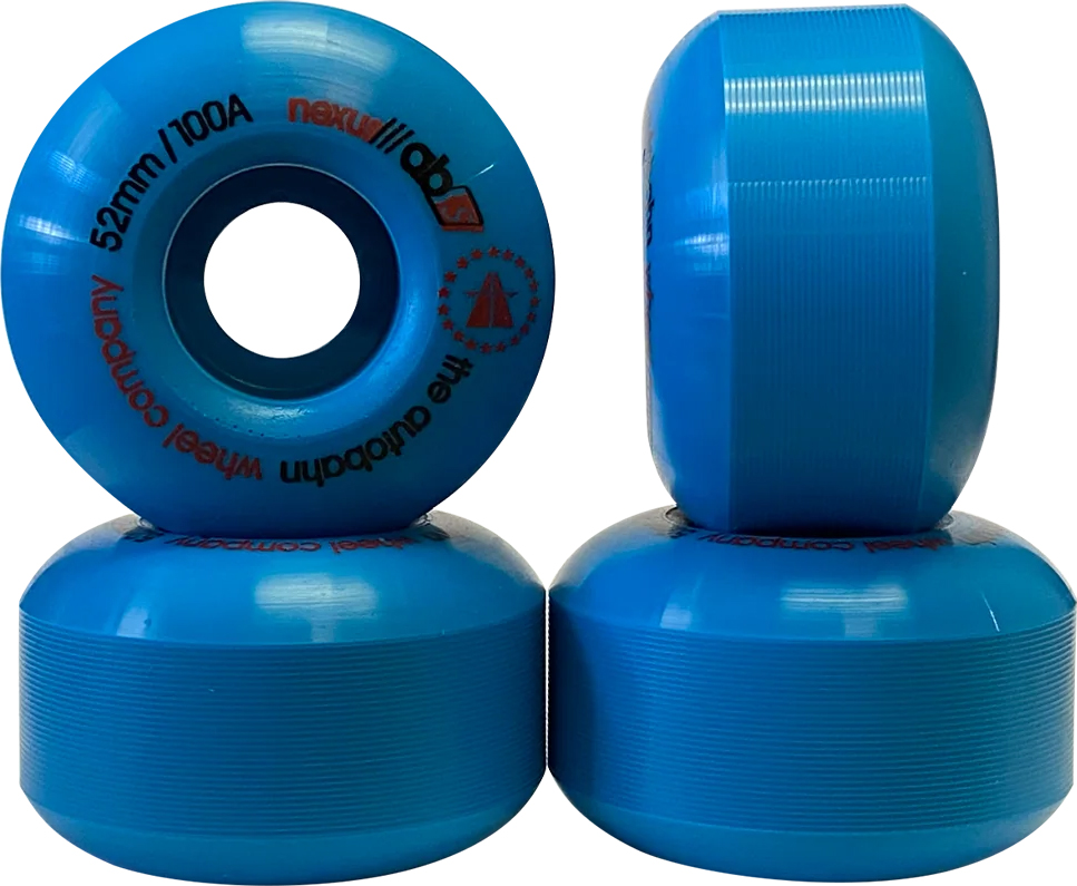 AUTOBAHN NEXUS NEON BLUE 52MM 100A (Set of 4)