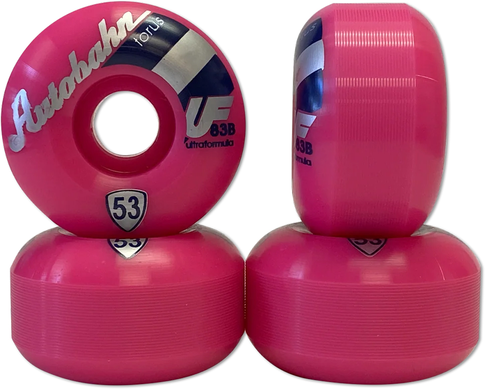 AUTOBAHN TORUS ULTRA PINK 53MM 83B (Set of 4)