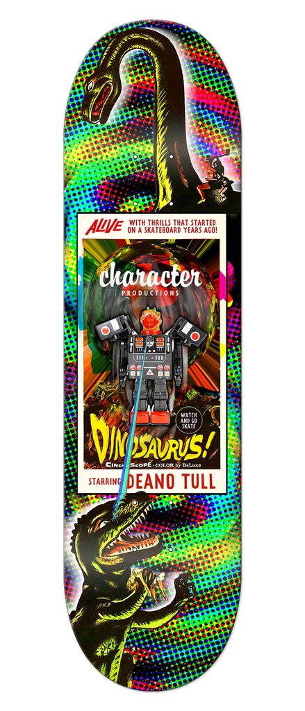 CHARACTER DEANO TULL DINOSAURS DECK 8.50