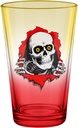 POWELL RIPPER YELLOW/RED FADE PINT GLASS