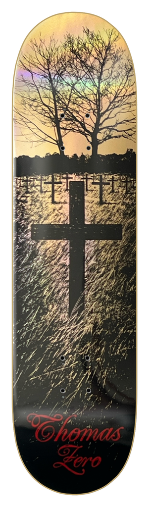 ZERO THOMAS LIFE AND DEATH GOLD DECK 8.25