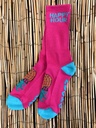 HAPPY HOUR MUCHO RELAXO SOCKS HOT PINK/TEAL