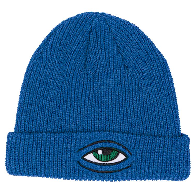 TOY MACHINE SECT EYE DOCK BEANIE ROYAL BLUE