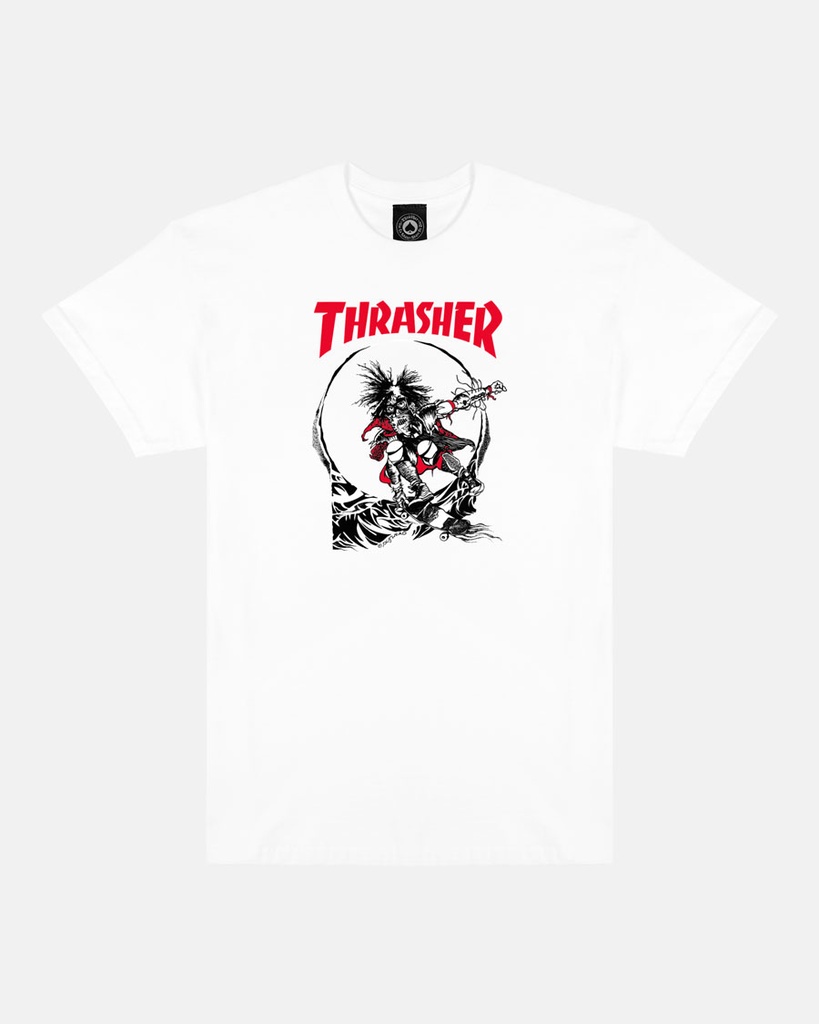 THRASHER OUTLAW 2-TONE WHITE SS L