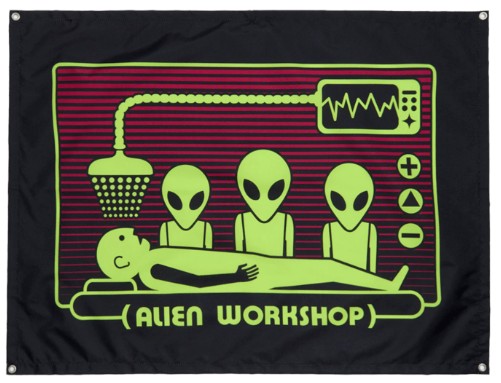 ALIEN WORKSHOP ABDUCTION SCANNER BANNER