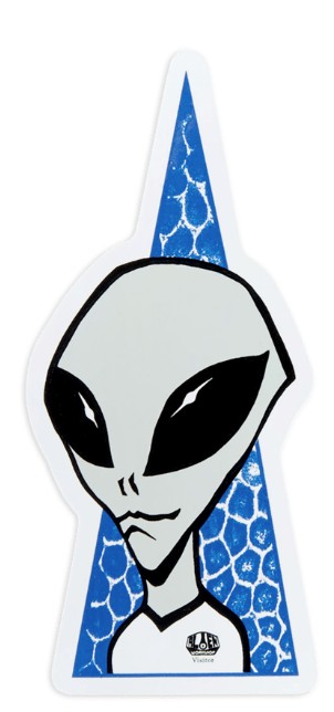 ALIEN WORKSHOP VISITOR STICKER