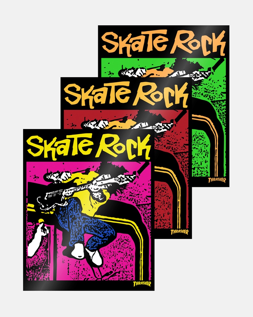 THRASHER SKATE ROCK VOL. II STICKER