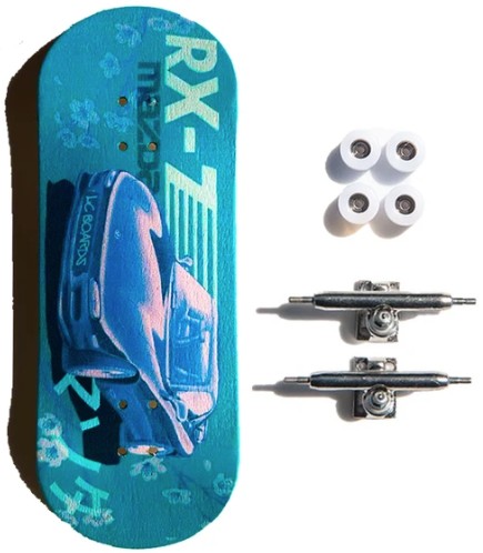 LC BOARDS GARAGE SERIES RX-7 FOAM GRIPTAPE COMPLETE 98 X 34
